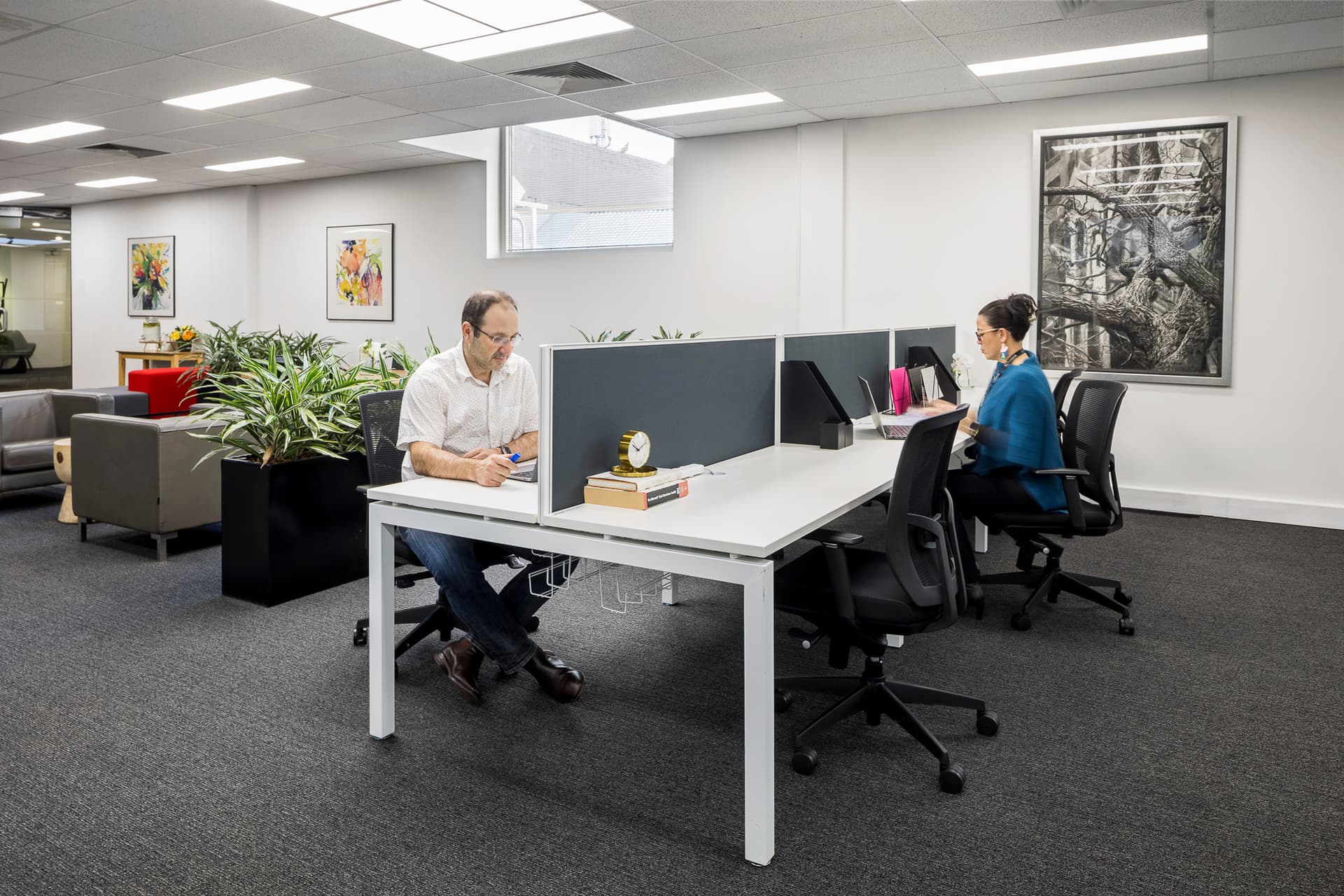 Flexible desk spaces at 72 York Street, South Melbourne