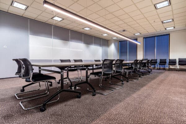 Large meeting and conference room at Workspace365 Melbourne.