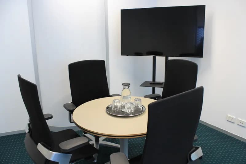 Small meeting room for up to 4 people with video conferencing at 60 Station Street, Parramatta