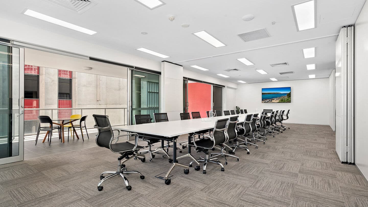 Large boardroom for up to 24 people