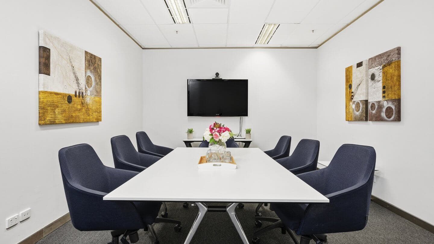 A meeting room for up to 6 people in Melbourne CBD