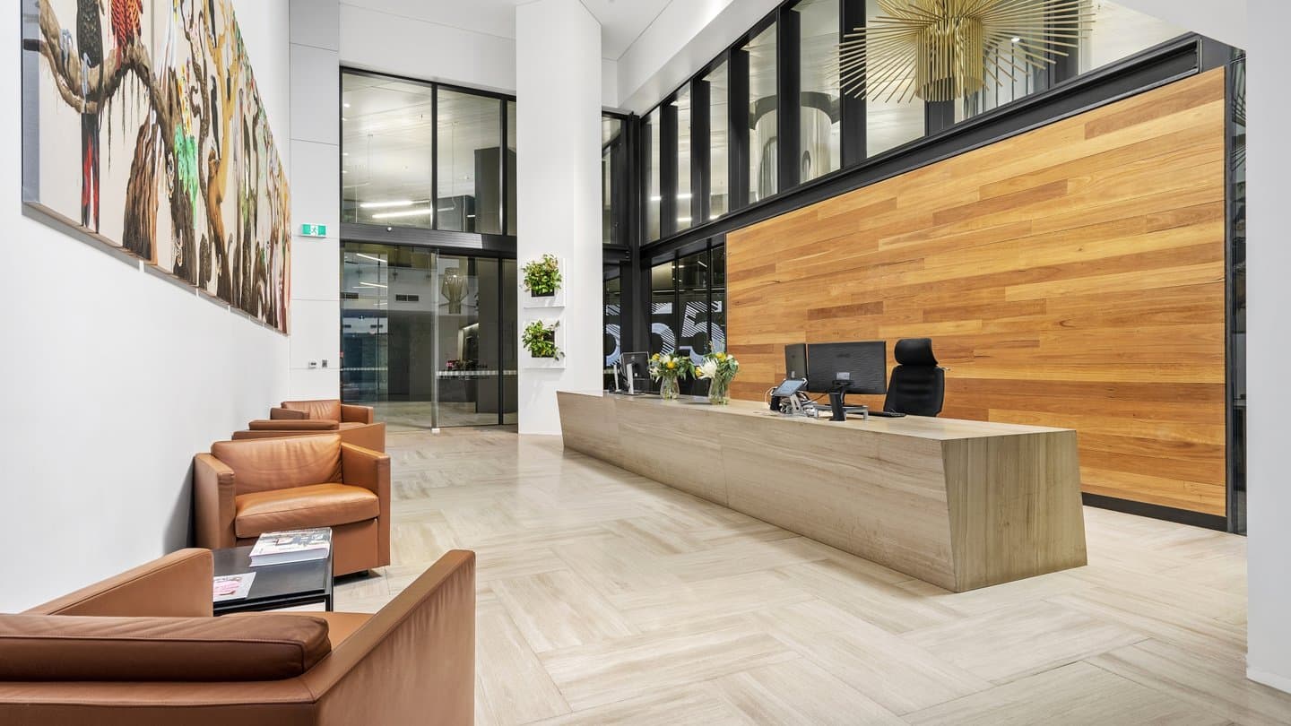 Workspace365 reception area