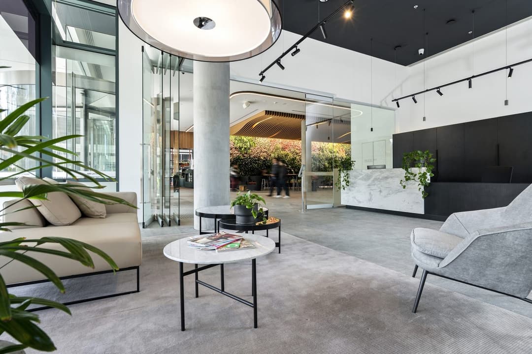 Ground floor entrance and foyer area at Workspace365