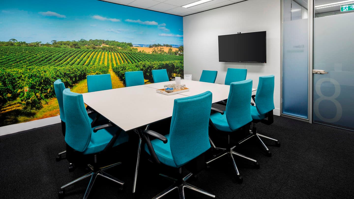 Workspace365 meeting room for up to10 people at 350 Collins Street, Melbourne