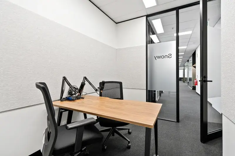 Workspace365's Snomy Meeting Room at Level 5, 607 Bourke Street, Melbourne