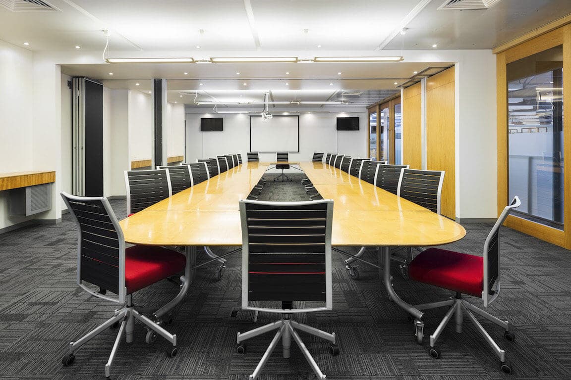 Strawberry Fields large meeting room at Workspace365