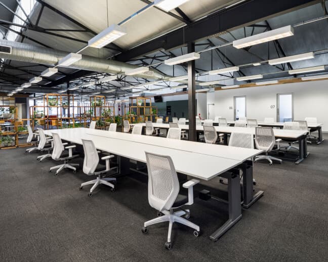 Large project and open office space at Workspace365 in Victoria